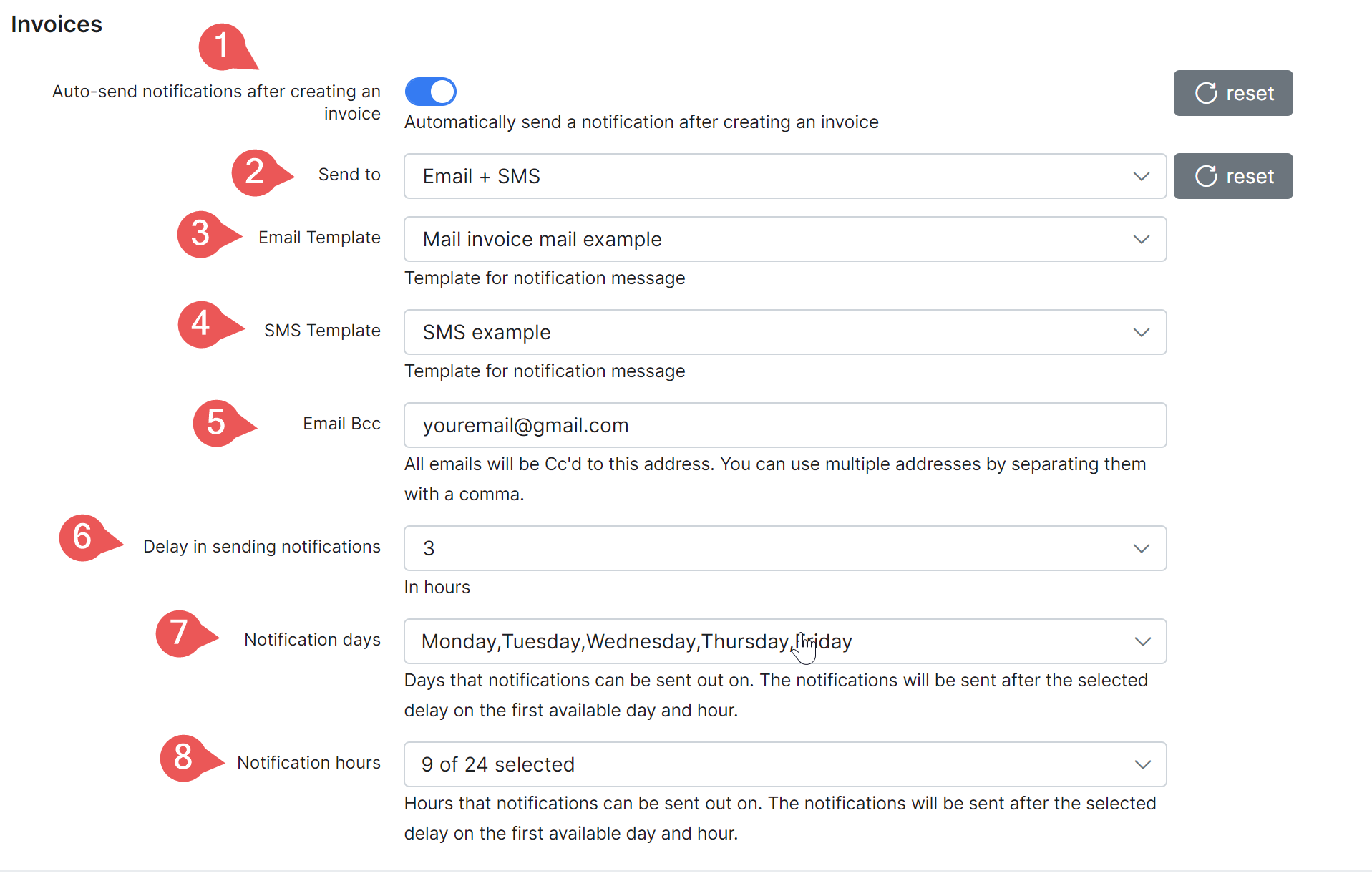 How to configure notifications in Splynx