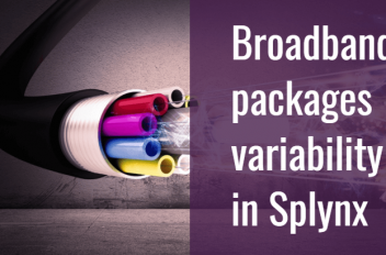 Broadband packages in Splynx