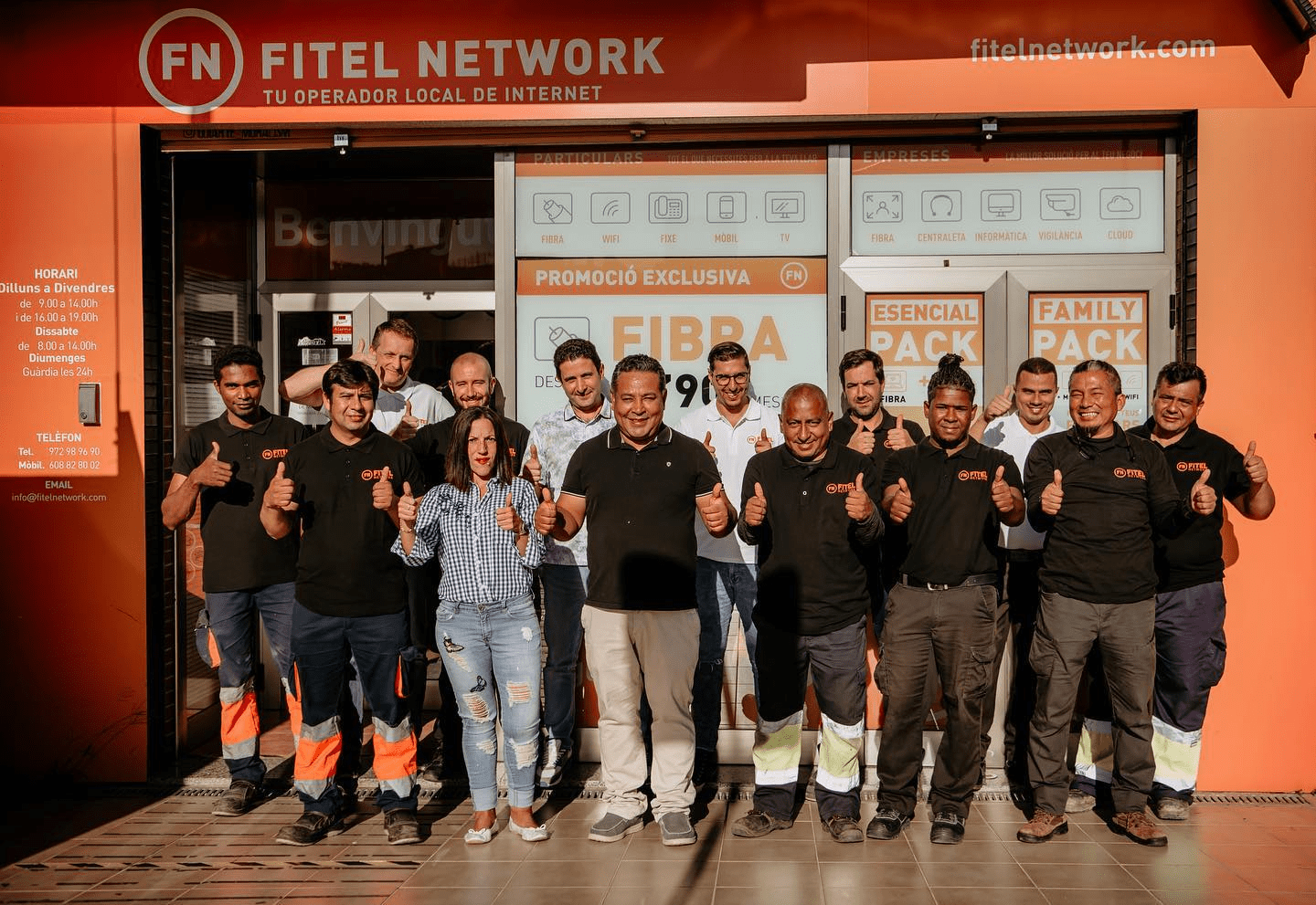 Fitel Network team photo