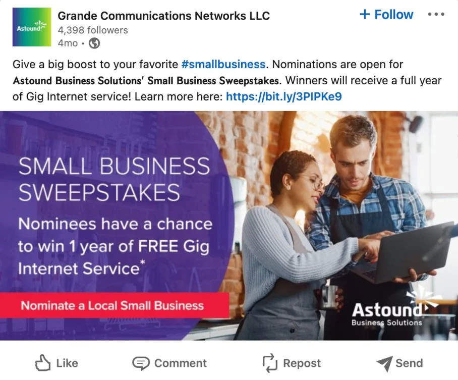 Grande Communications partners