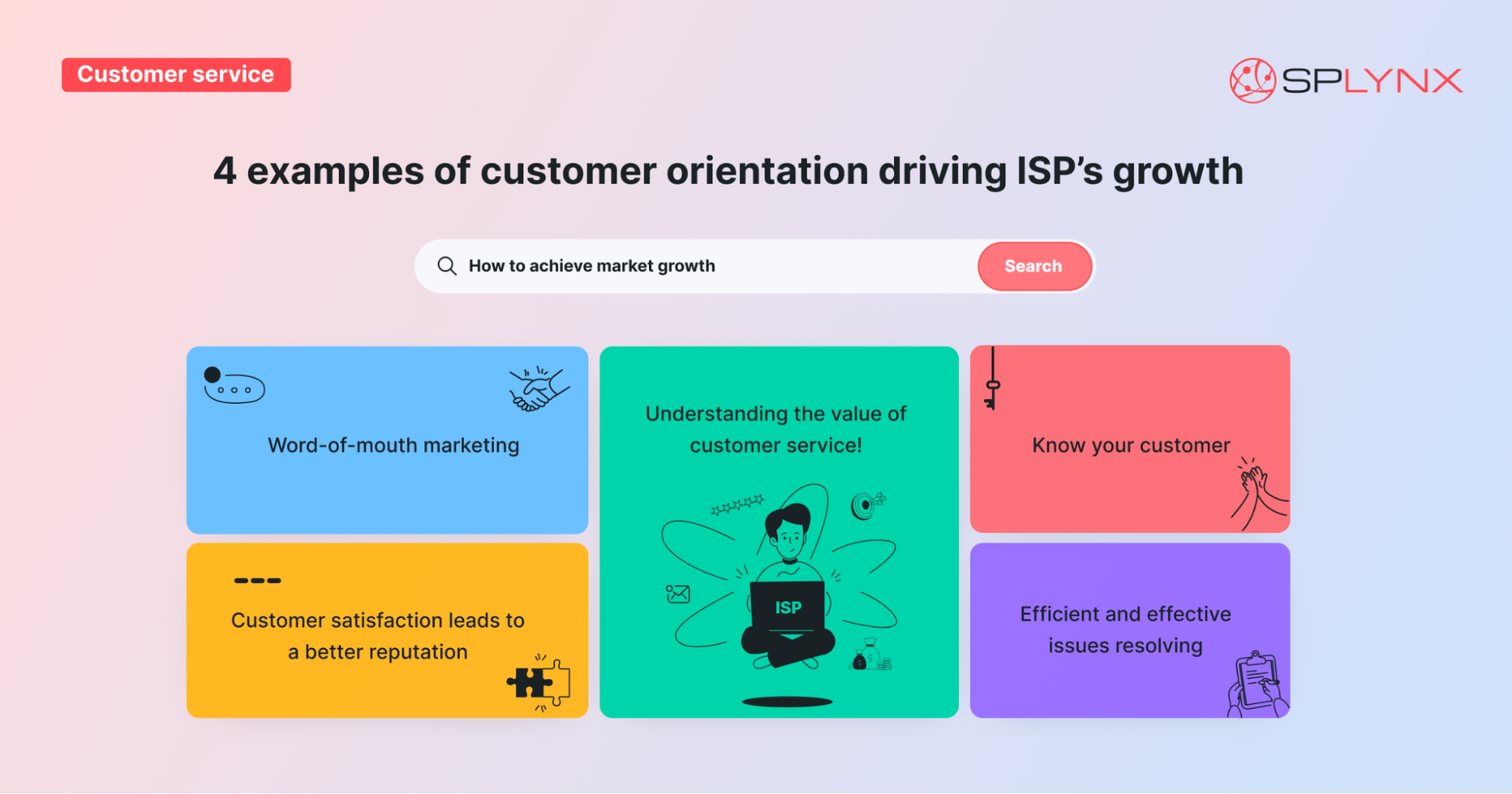 4 examples of customer orientation driving ISP growth