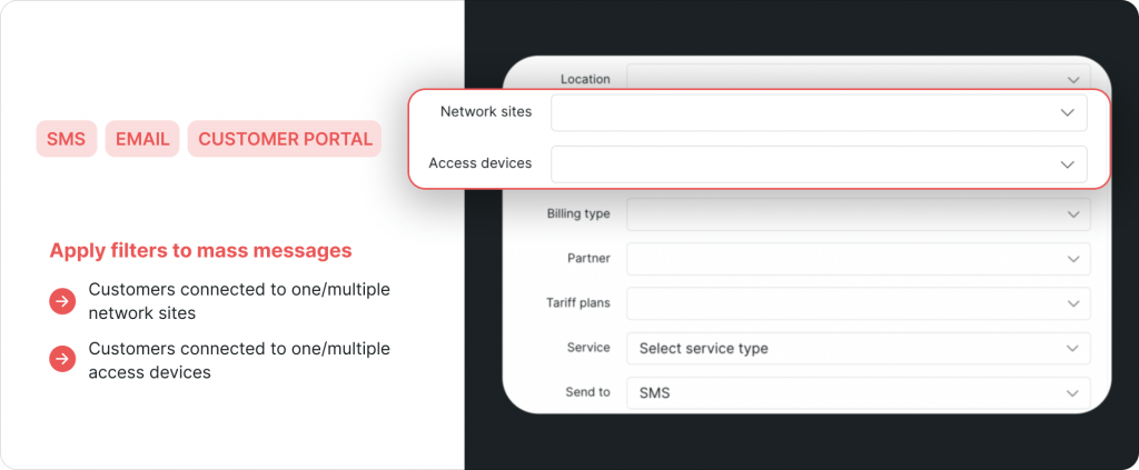 Mass messaging for better communication and customer service