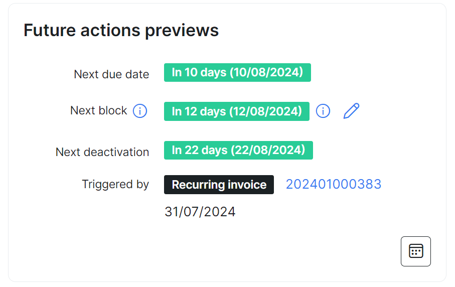 Non-Payer Blocking settings 