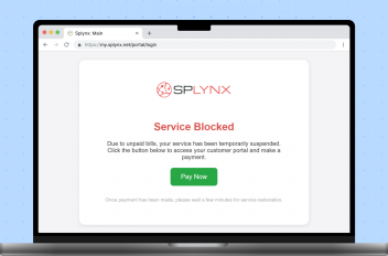 Taking non-payments to the next level with blocked customer redirection