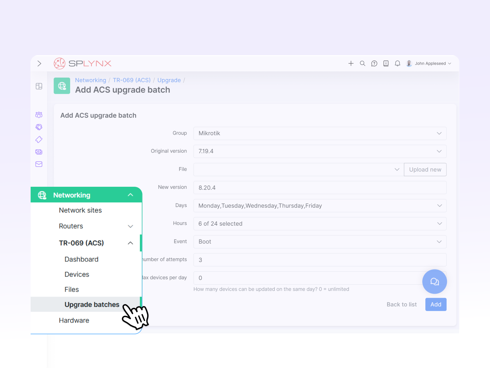 Provision CPEs without the truck roll